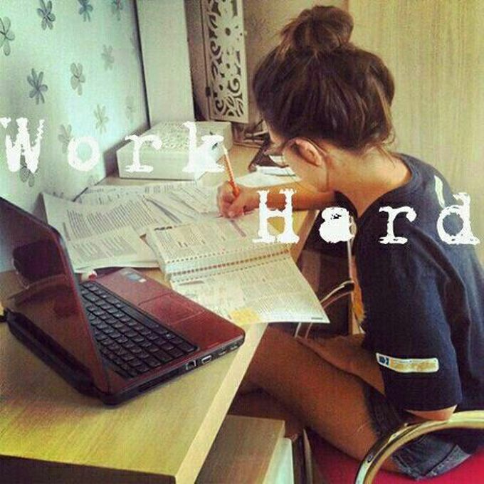 Work hard