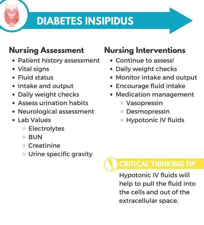Diabetes Insipidus-Nursing Interventions