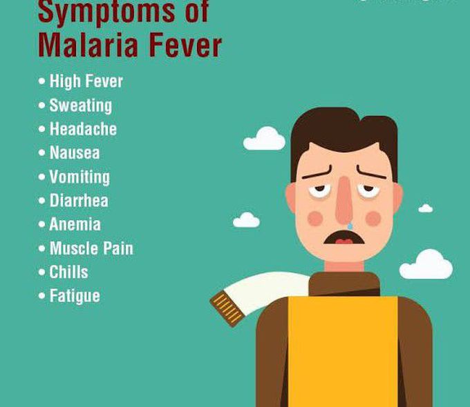 Symptoms of malaria