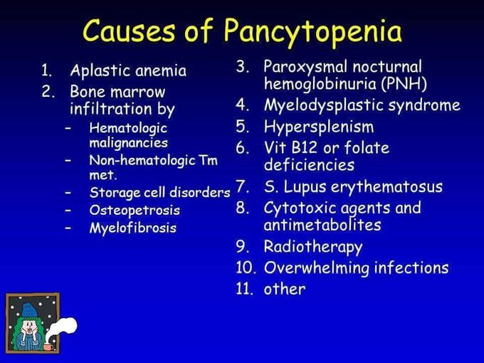 Pancytopenia Causes