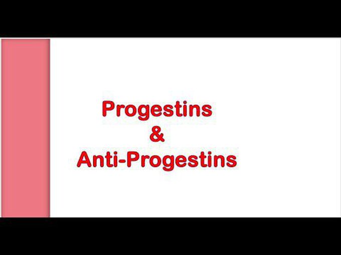 Progestins and Anti-Progestins