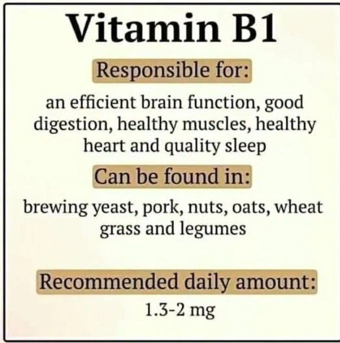 Vitamin Series: Vitamin B1