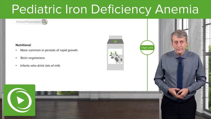 Pediatric Iron Deficiency Anemia, Vitamin B12 Deficiency