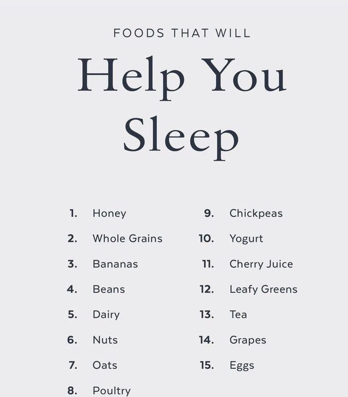Have trouble sleeping here are some foods you can consume!