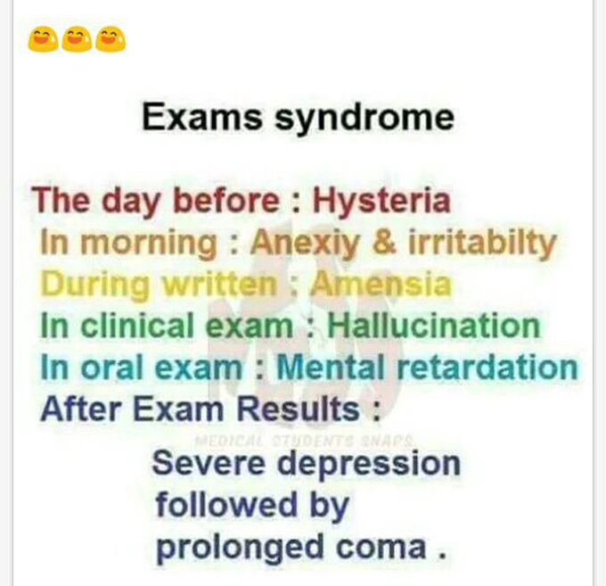 Exam   time