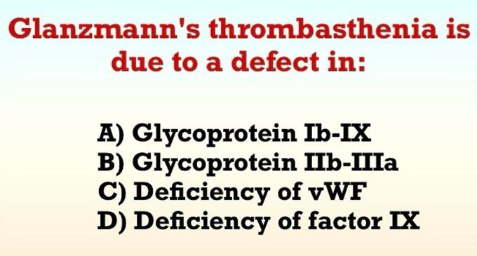 Glanzmann's Thrombasthenia