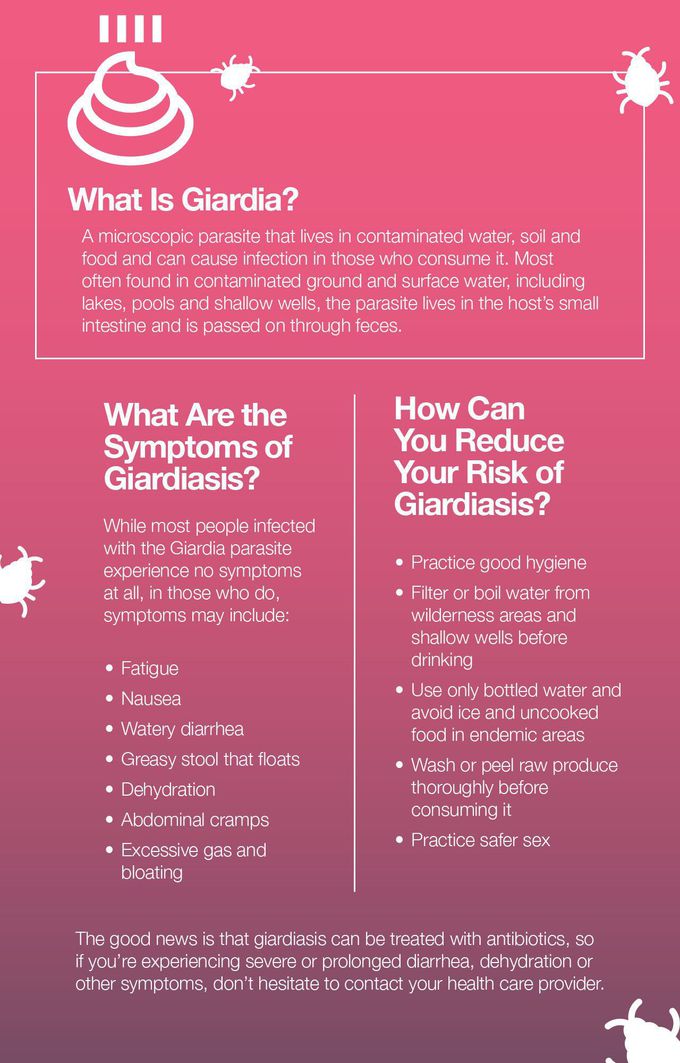 Symptoms of Giardiasis