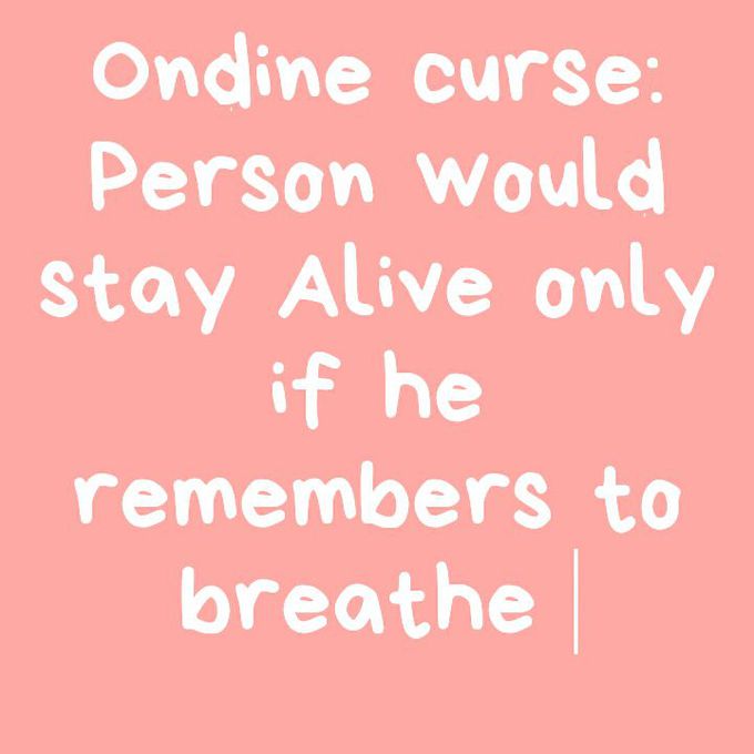 Ondine curse
