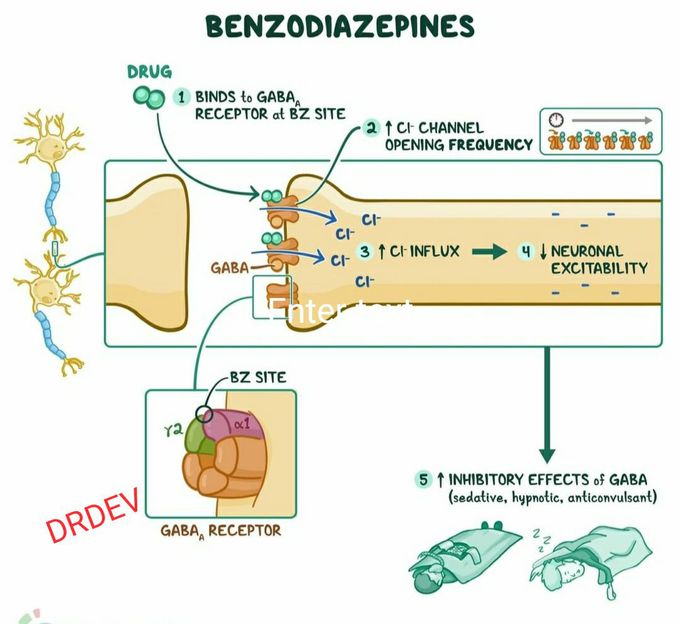 Benzodiazepine pharmacology