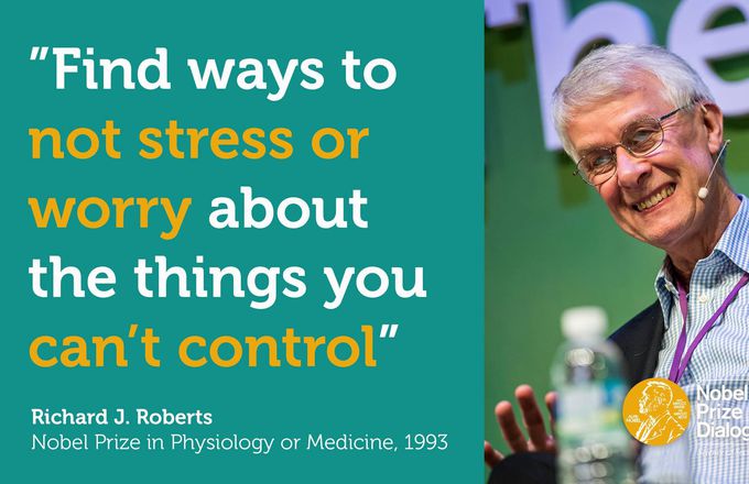 How can we live healthier and happier?

Stress less, according to Nobel Prize laureate Richard Roberts: “I do not stress, and I have never stressed. And I feel great!”

#International Day of Happiness to all medical professionals