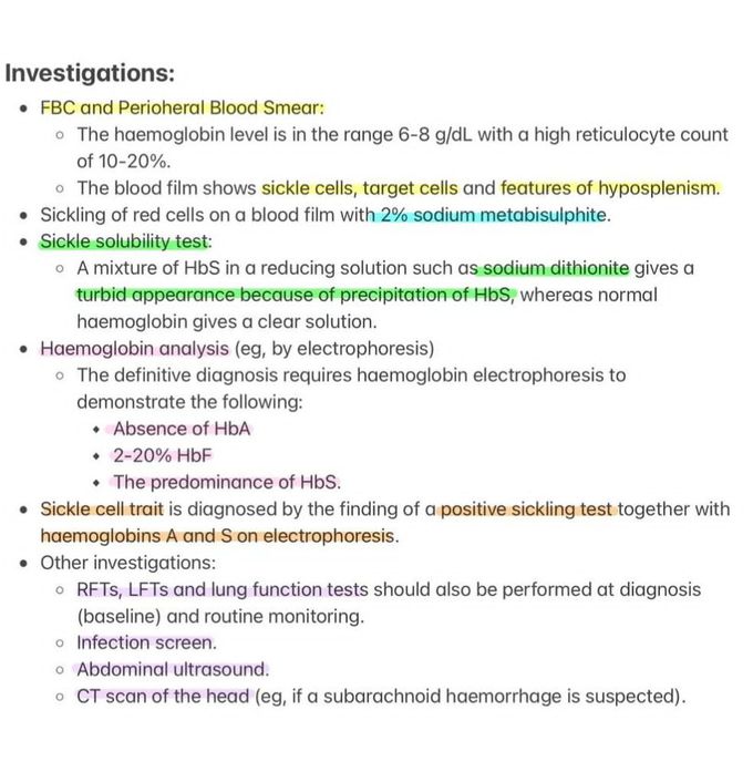 Sickle Cell Disease VII