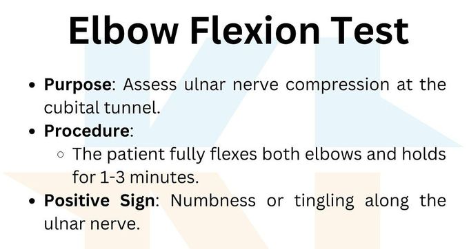 Elbow Flexion Test