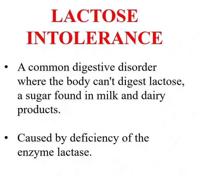 Lactose Intolerance