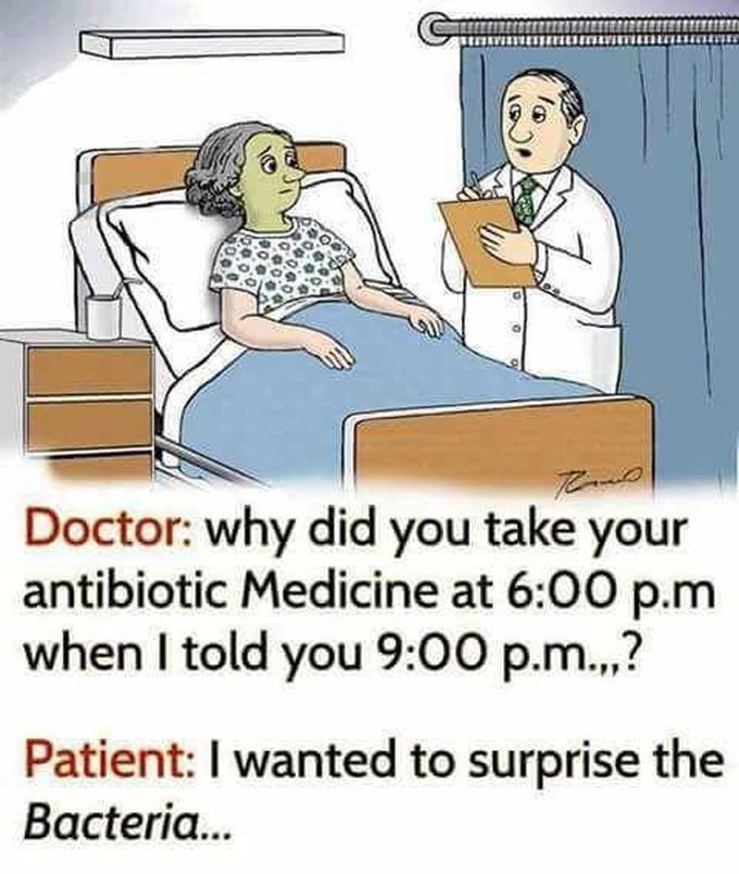 Funny medicine