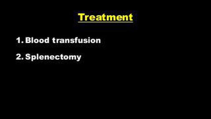 Treatment of Hereditary spherocytosis