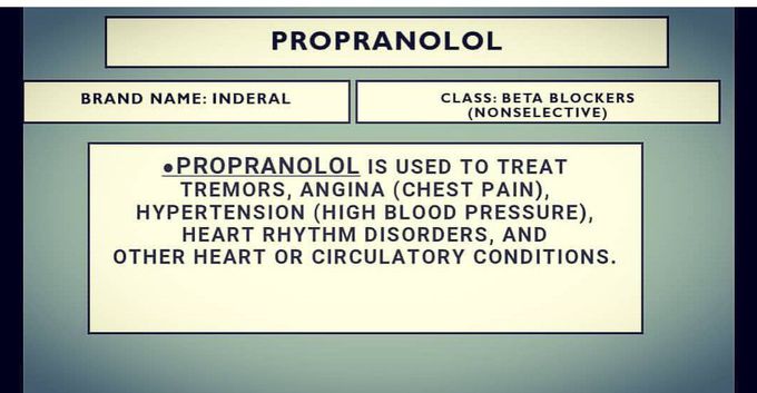 PROPRANOLOL