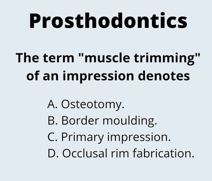 Muscle trimming