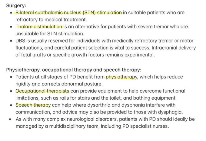 Parkinson's Disease VII