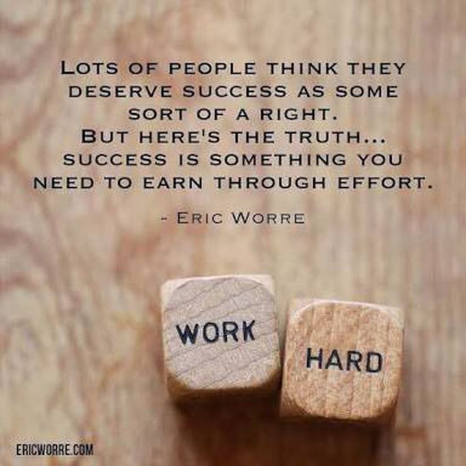 Success is always mine