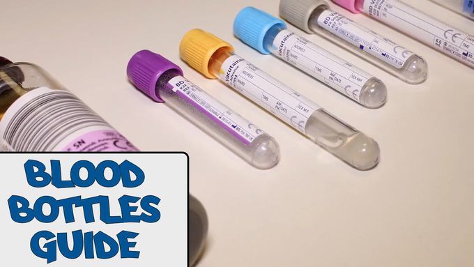 Blood bottles guide