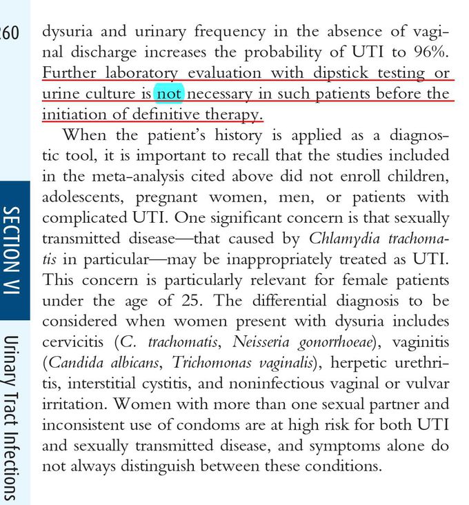Treatment just with HISTORY!! Even without physical exam!!!
