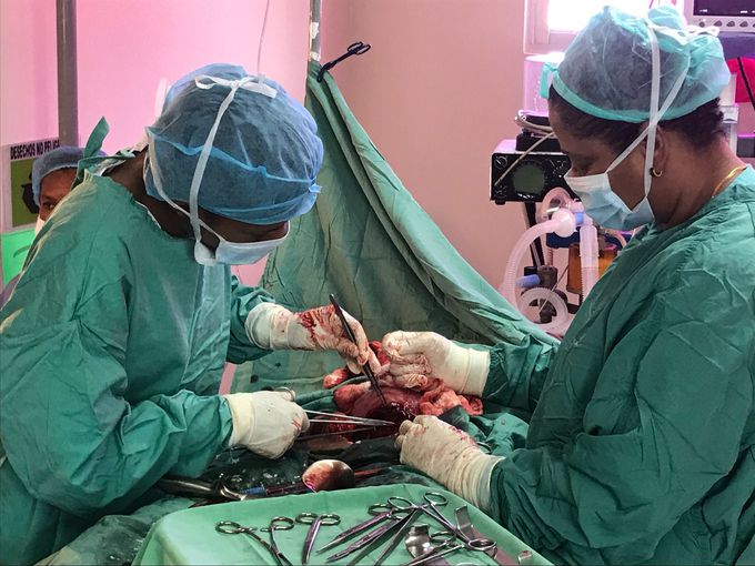 C-Section in DR