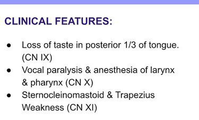 These are the clinical features of Juberg foramen syndrome