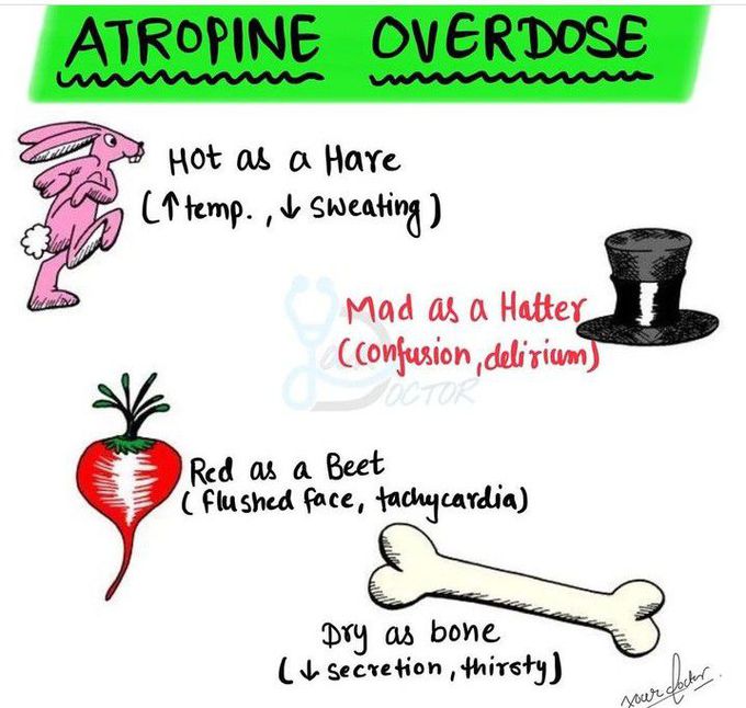 Atropine Overdose