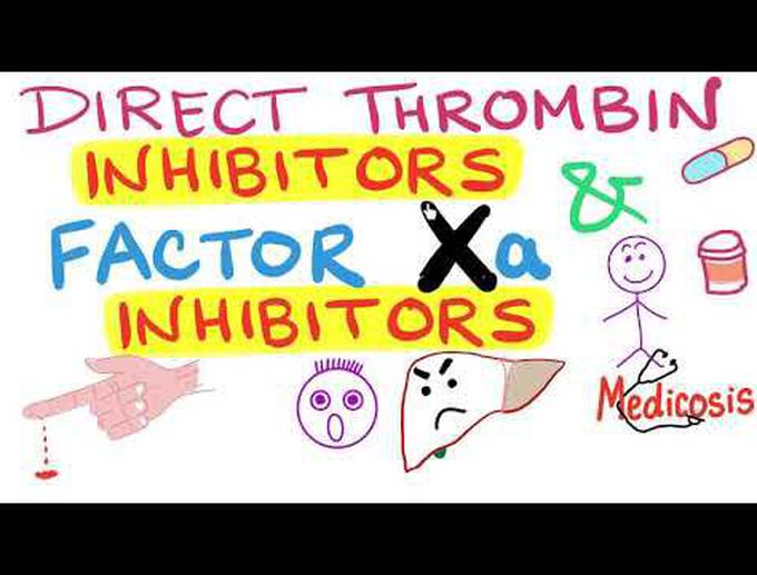 Direct Thrombin Inhibitors and Factor Xa Inhibitors | Pharmacology | Hematology