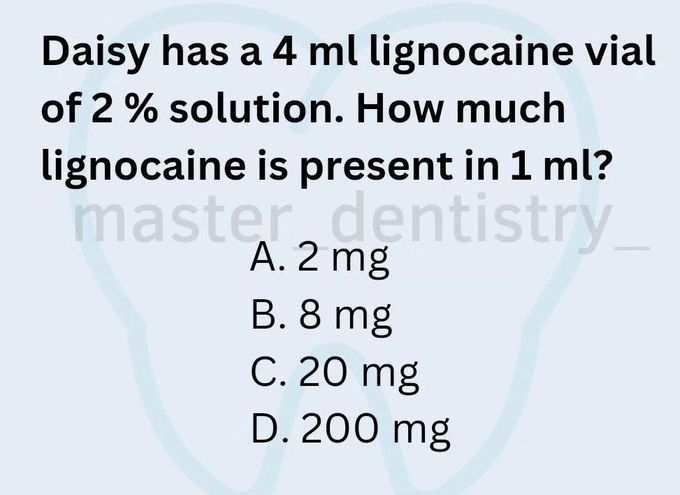 Lignocaine