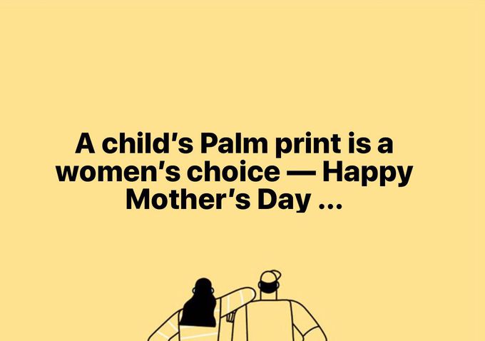 Happy Mother’s Day .....