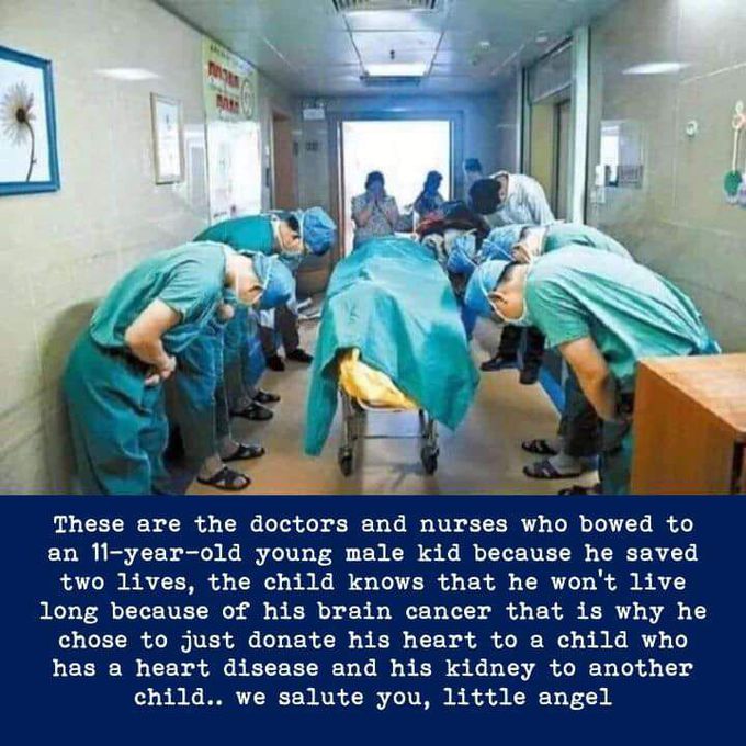 Salute to this little angel! Really out of words!!