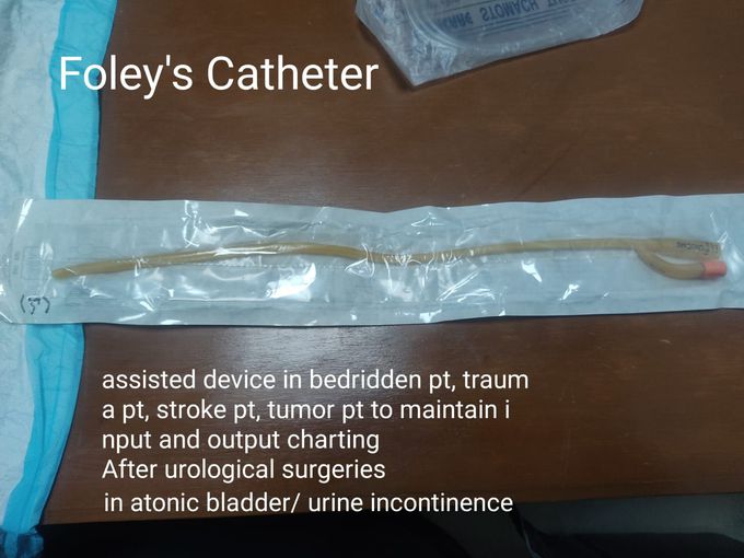 Foley's Catheter
