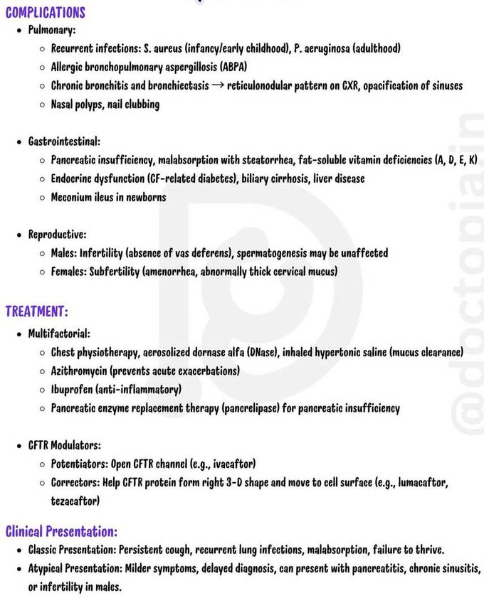 Cystic Fibrosis II