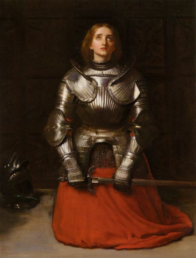 Scientists believe that Joan of Arc suffered from epilepsy.