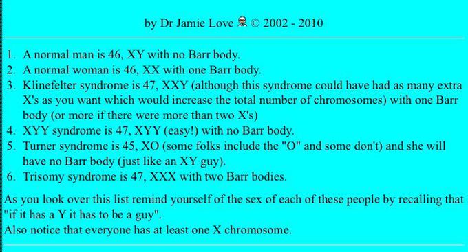Barr Body in Somatic Cells