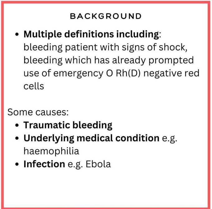 Bleeding Disorders I