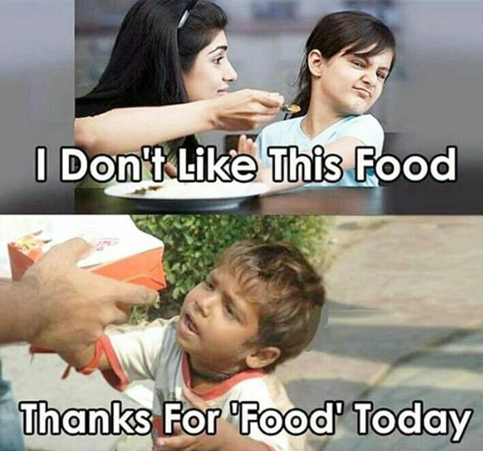 Never say no to food