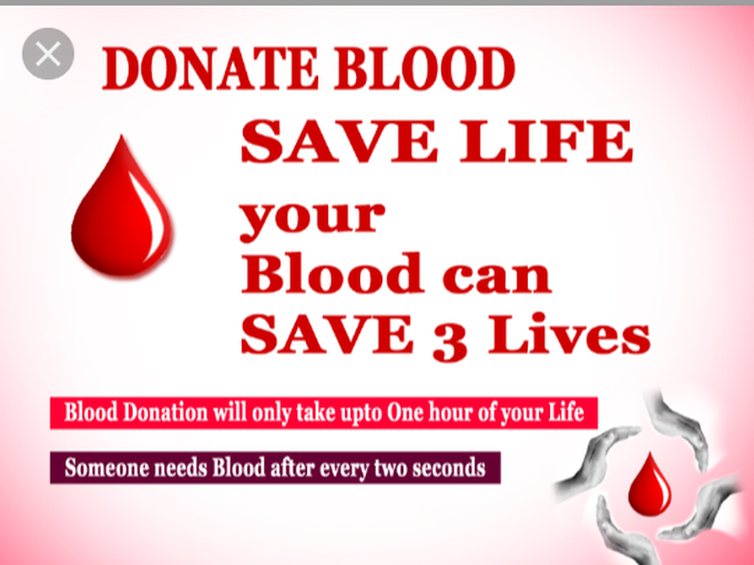 Donate blood  save life
