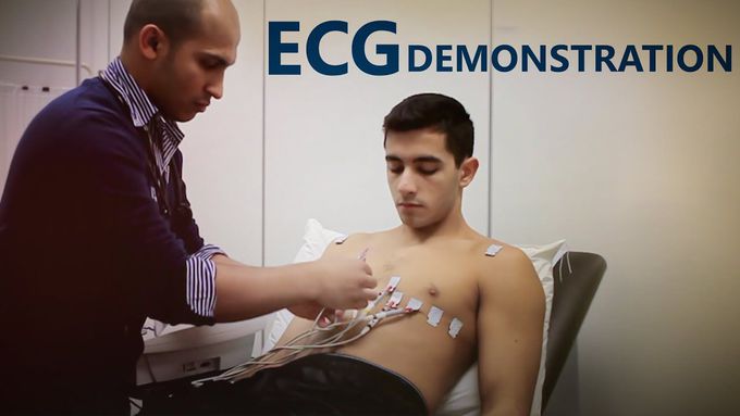 ECG Lead Placement - OSCE Exam Demonstration