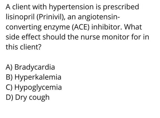 Side-Effect to Monitor