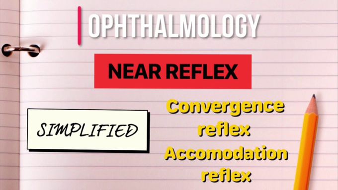 NEAR REFLEX | ACCOMODATION REFLEX| CONVERGENCE REFLEX