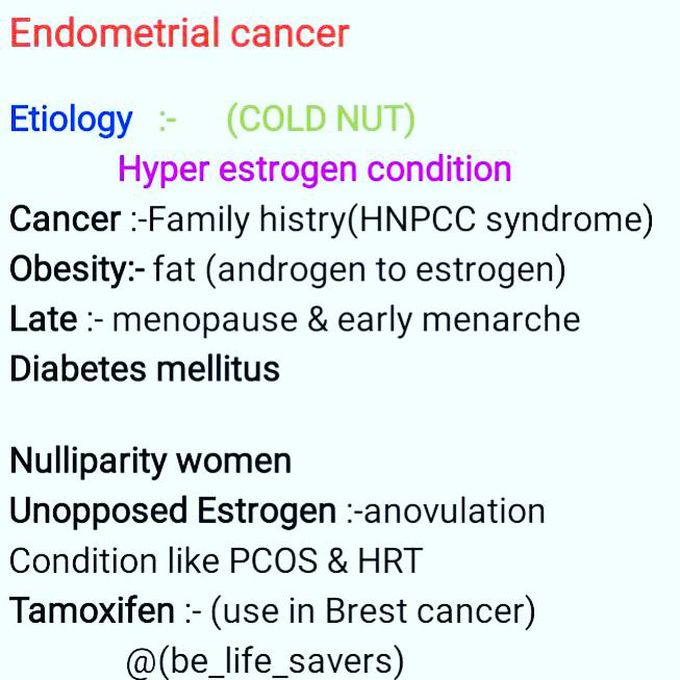 Endometrial carcinoma