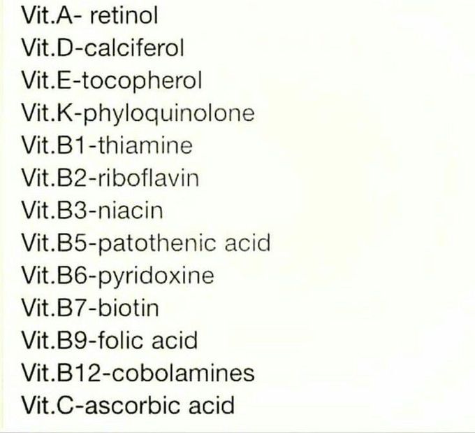 VITAMINS