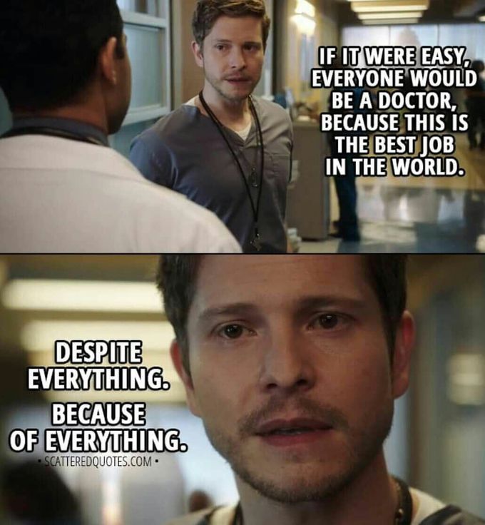 Why medicine?