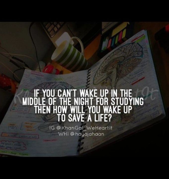 Study hard..