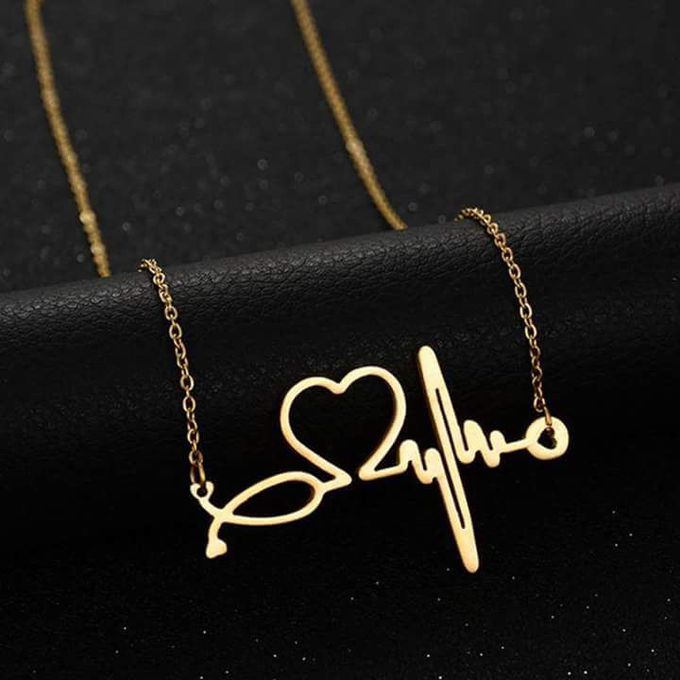 Vikram kumar / post - 🔥 Stethoscope & Heartbeat Necklace