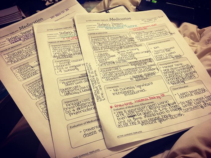 Studying at its finest. Only 29 more of these to go.. hahah 💉👌🏽📚❤️💊