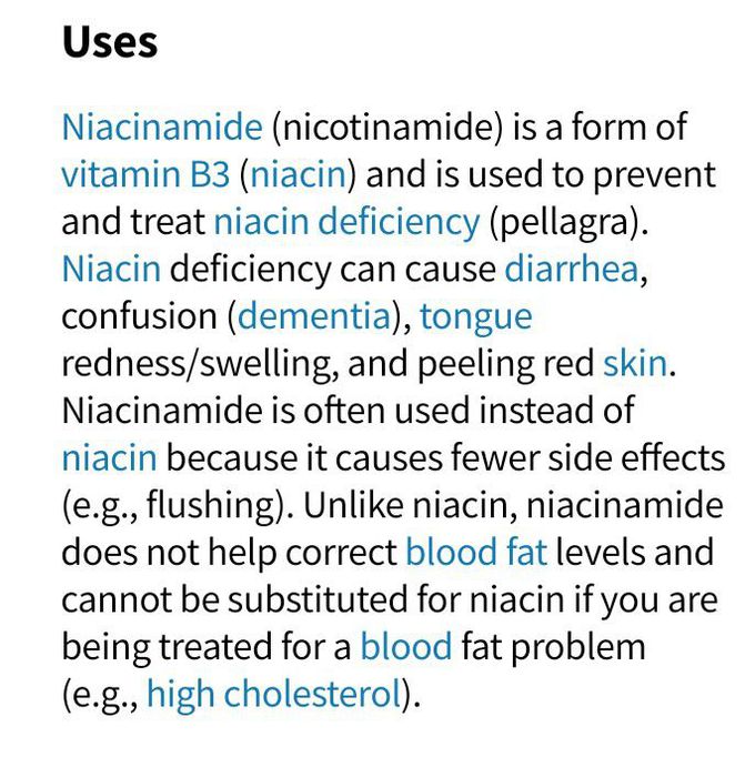 Niacinamide is form of vitamin B12