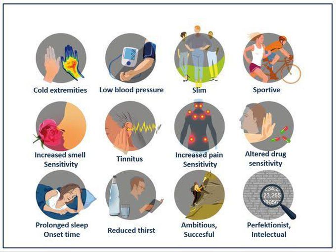 These are the symptoms of Flammer's syndrome